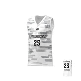 Basketball Jersey Glitch - White